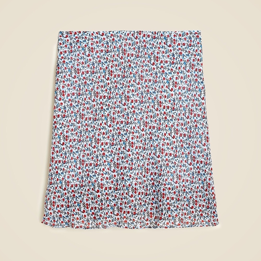 J.Crew Gwen Layered Slip Skirt - size medium